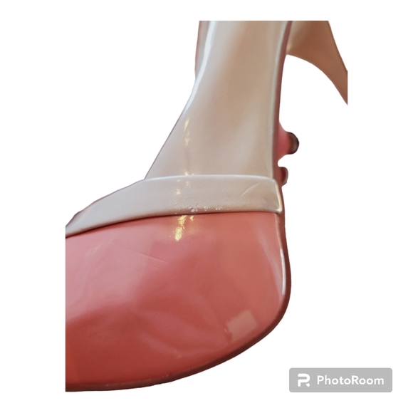 ALDO Two-Tone Peep Toe Stiletto Heels 👠 - Picture 11 of 11